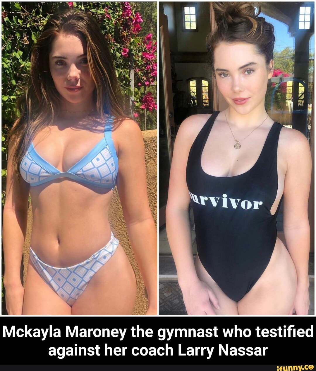 Mckayla Maroney the gymnast who testified against her coach Larry Nassar - Mckayla...