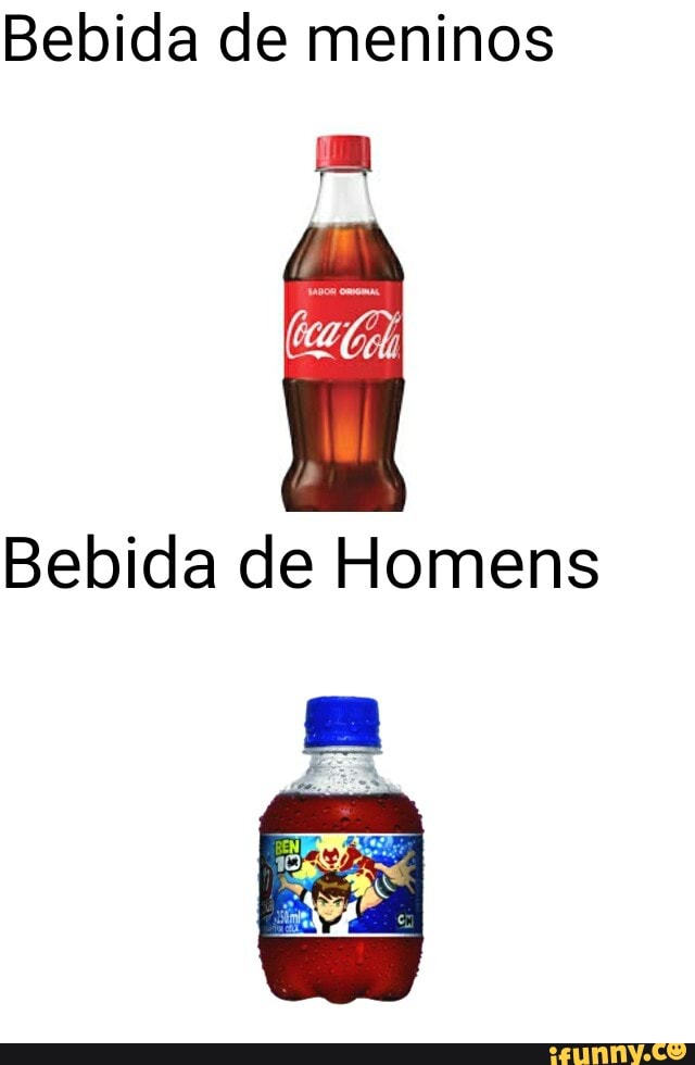 Bebida de meninos