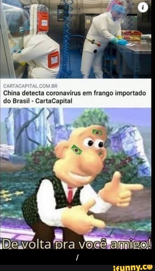 China detecta coronavírus em frango importado do Brasil - CartaCapital
pra você
iDeivolta - /