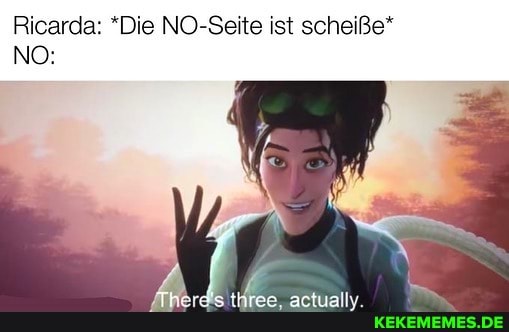 Ricarda: *Die NO-Seite ist scheiße*
