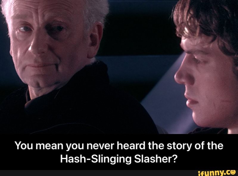 hash slinging slasher story
