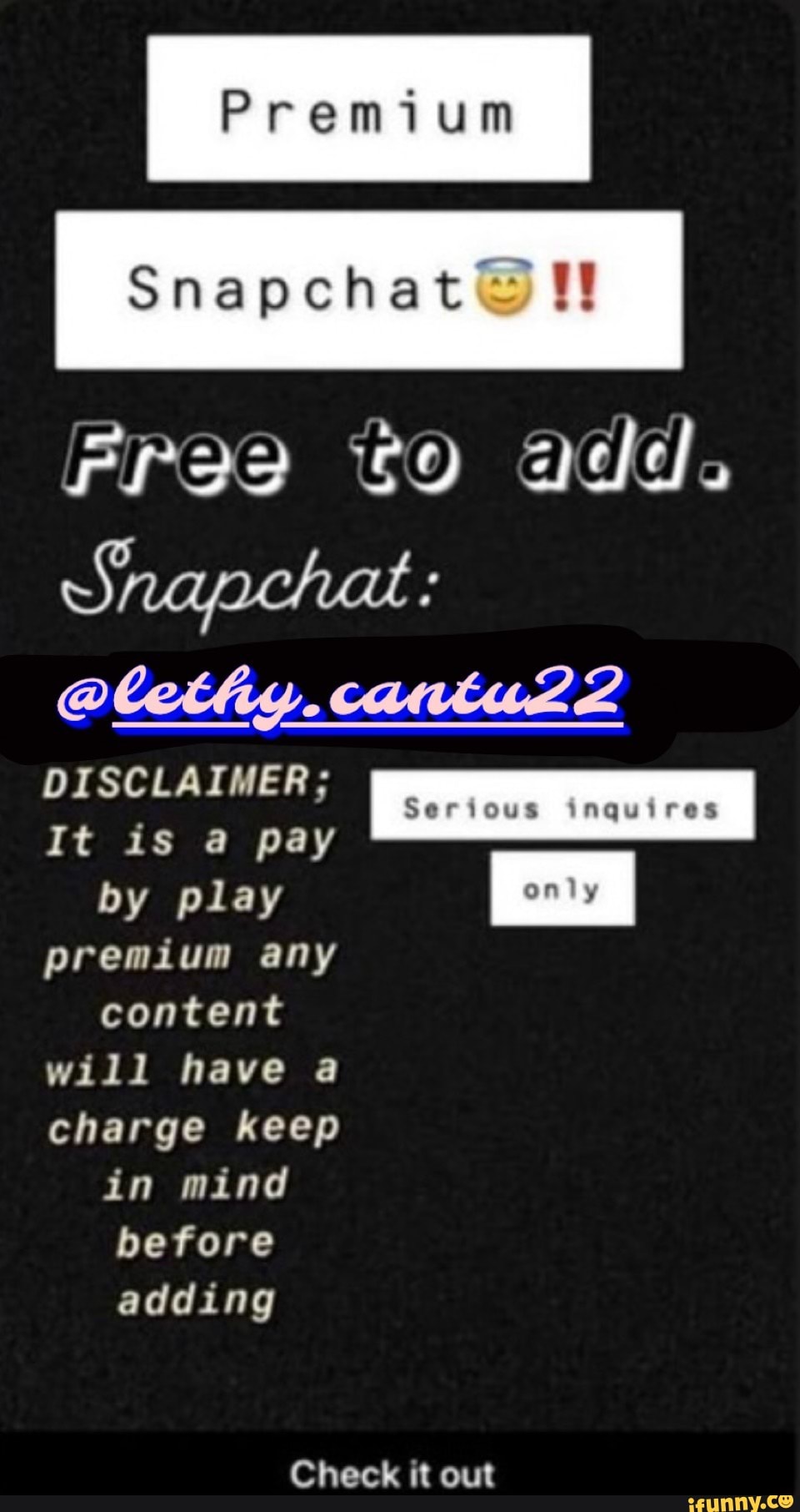 Free Premium Snapchat