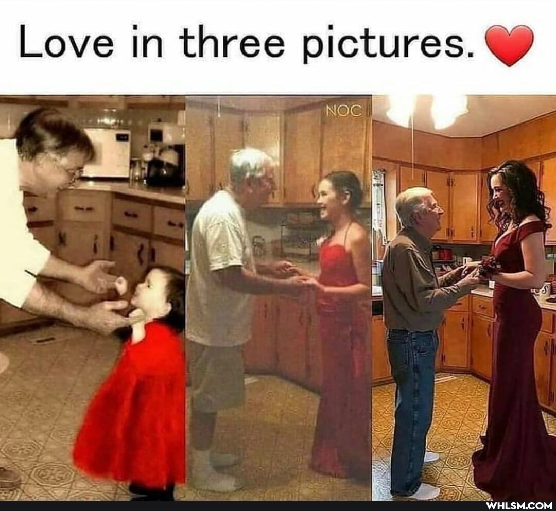 Love in three pictures.