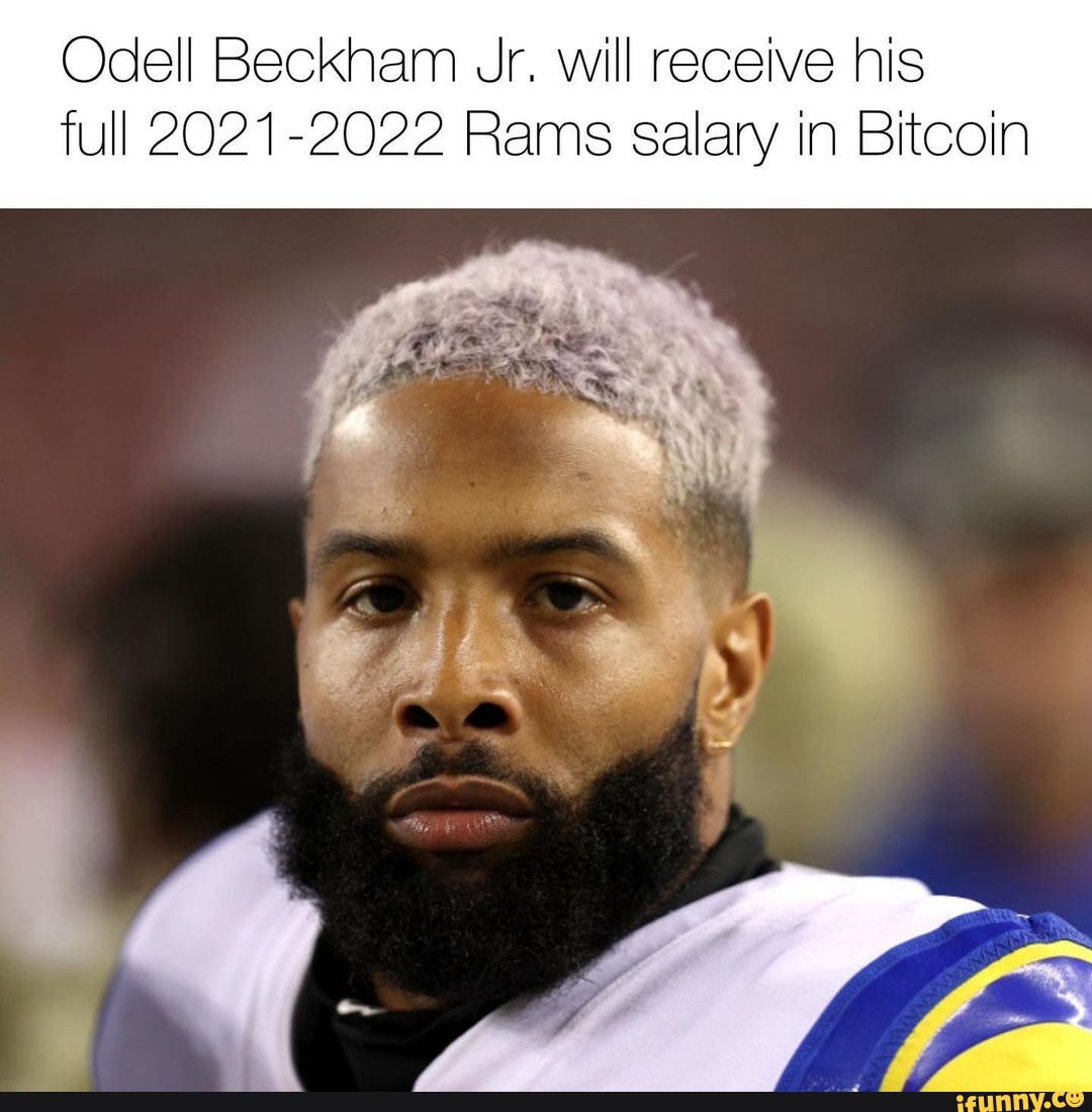 Rams' Odell Beckham says he will receive his salary in bitcoin