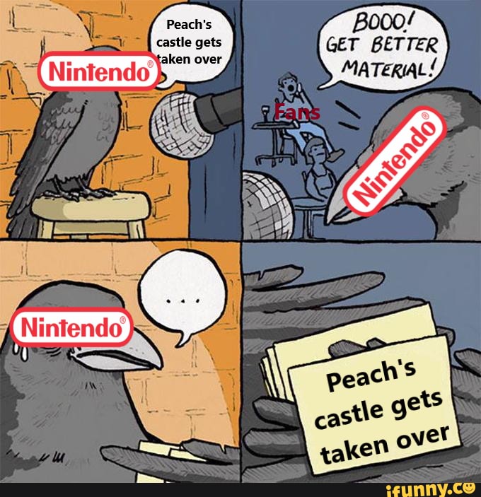castle gets GET BETTER
(Nintendo MATERIALL
