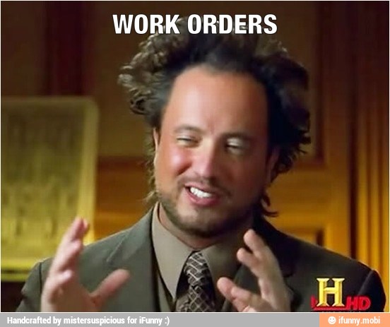 WORK ORDERS