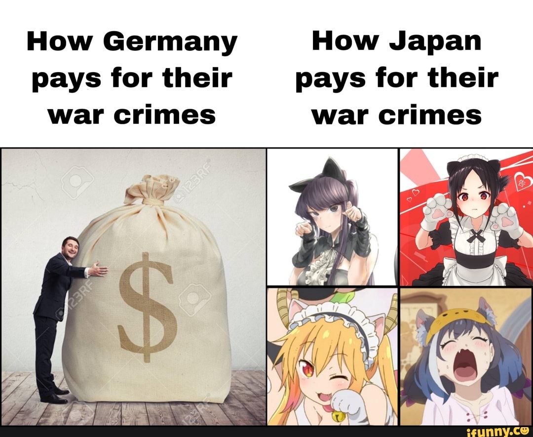 How Germany How Japan pays for their pays for their war crimes war