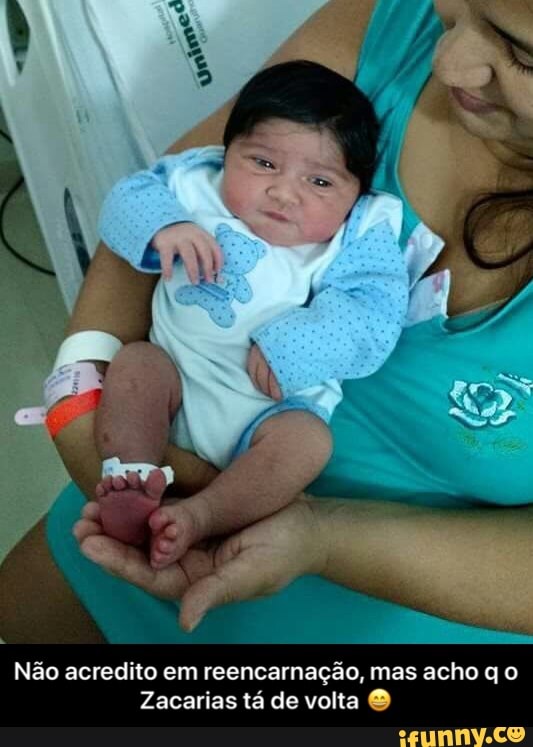Não acredito em reencarnação, mas acho q o
Zacarias tá de volta O - Não acredito em reencarnação, mas acho q o Zacarias tá de volta 😄