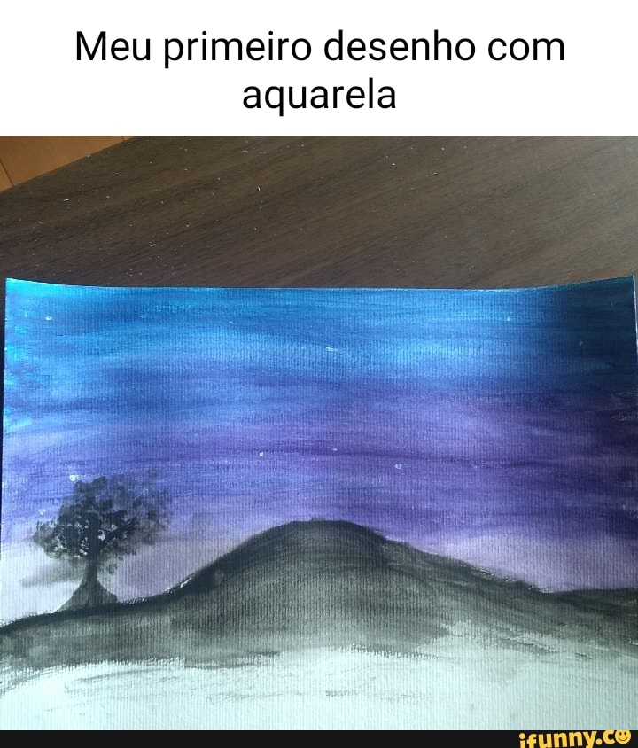 aquarela  Meus Desenhos