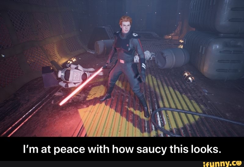 I'm at peace with how saucy this looks. - I’m at peace with how saucy this looks.