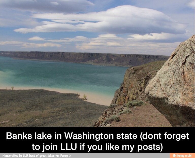 to join LLU if you like my posts) - Banks lake in Washington state (dont forget to join LLU if you like my posts)