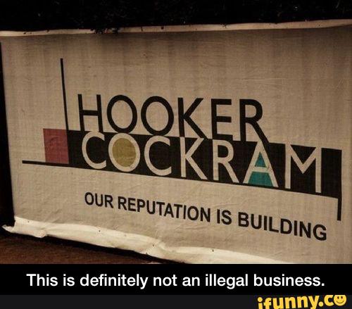 This is definitely not an illegal business. - This is definitely not an illegal business.
