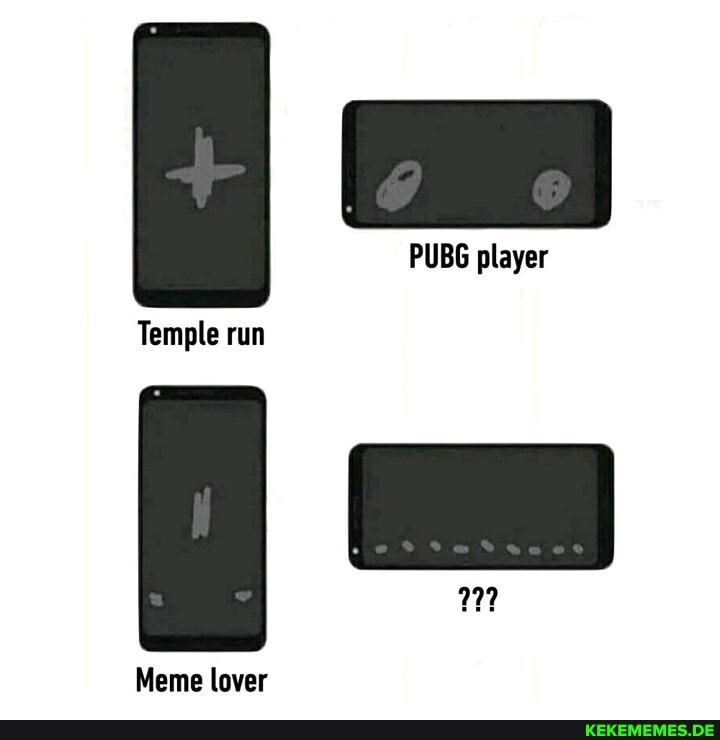 PUBG player
Temple run
Meme lover