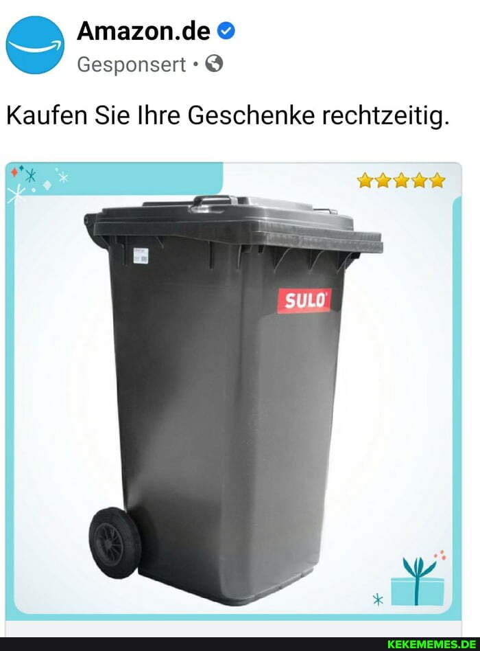 Amazon.de
Gesponsert
Kaufen Sie Ihre Geschenke rechtzeitig.