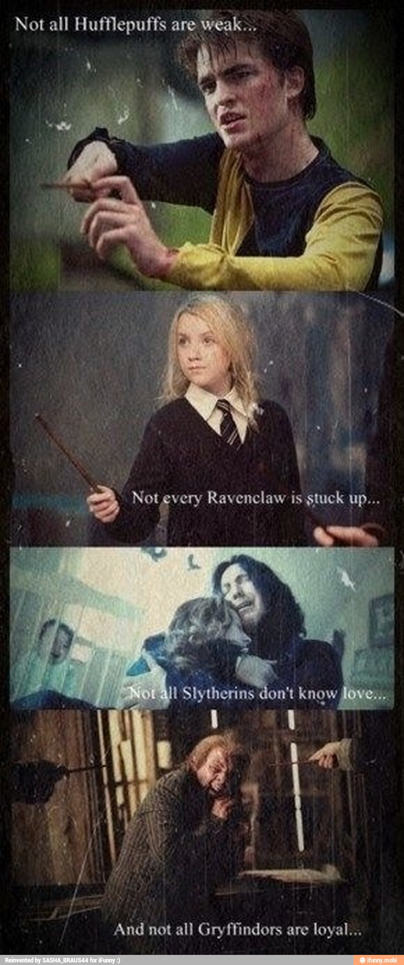 Not all Hufflepuffs are
Weak...