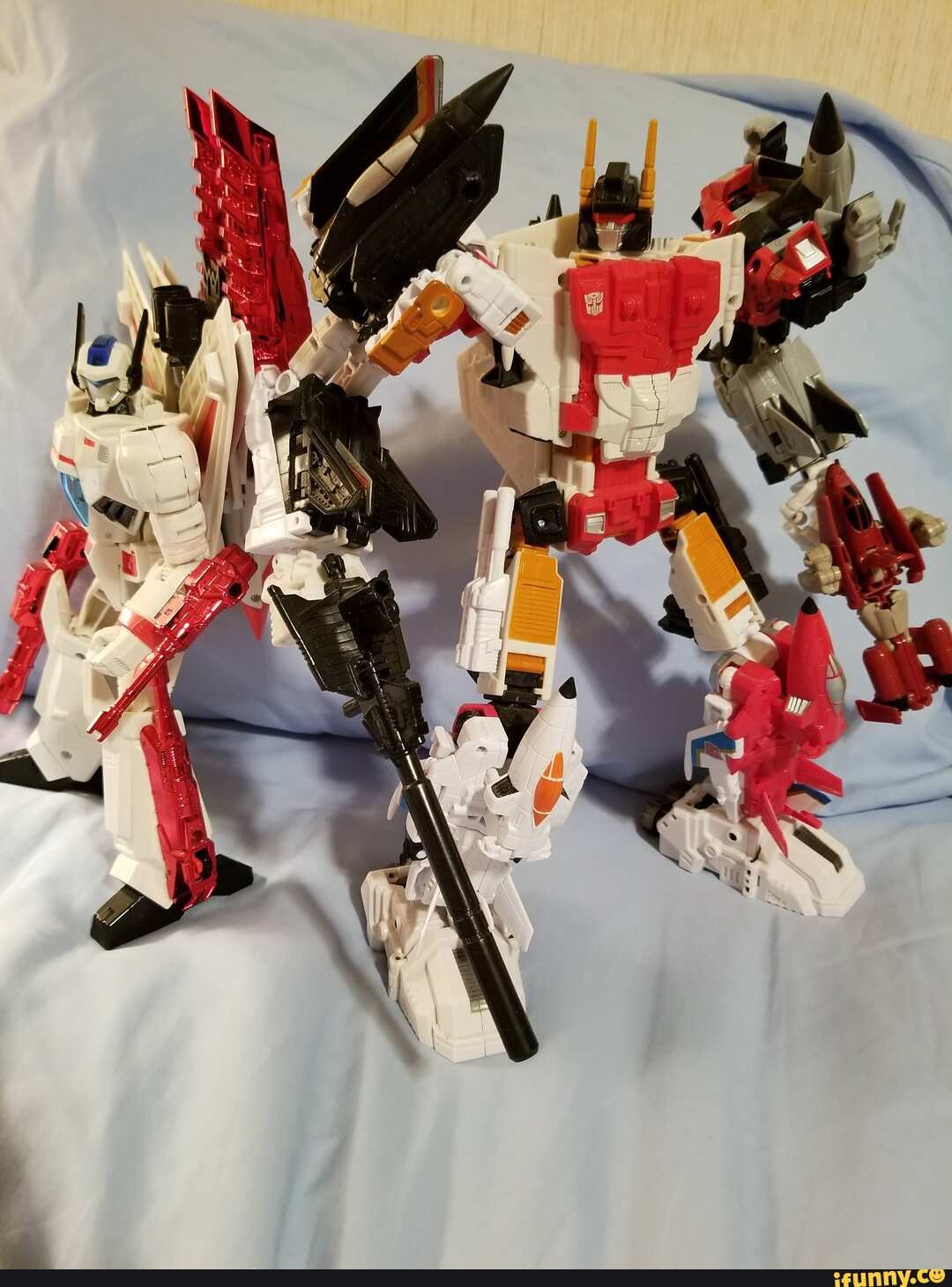 Transformers Generations Jetfire and Superion photo dump )