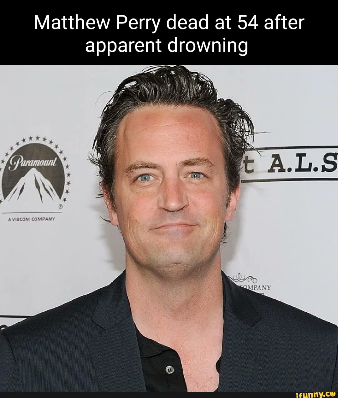 Matthew Perry dead at 54 after apparent drowning - iFunny