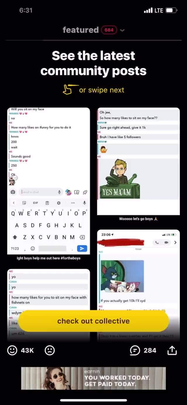 Glad Ifunny Has Original Content All Lte Featured See The Latest Community Posts Ss Or Swipe Next Qwertyui Op Wooo00 Let S Go Boys A Asdfghjkl Zxcvbnm Ight Boys Help Me