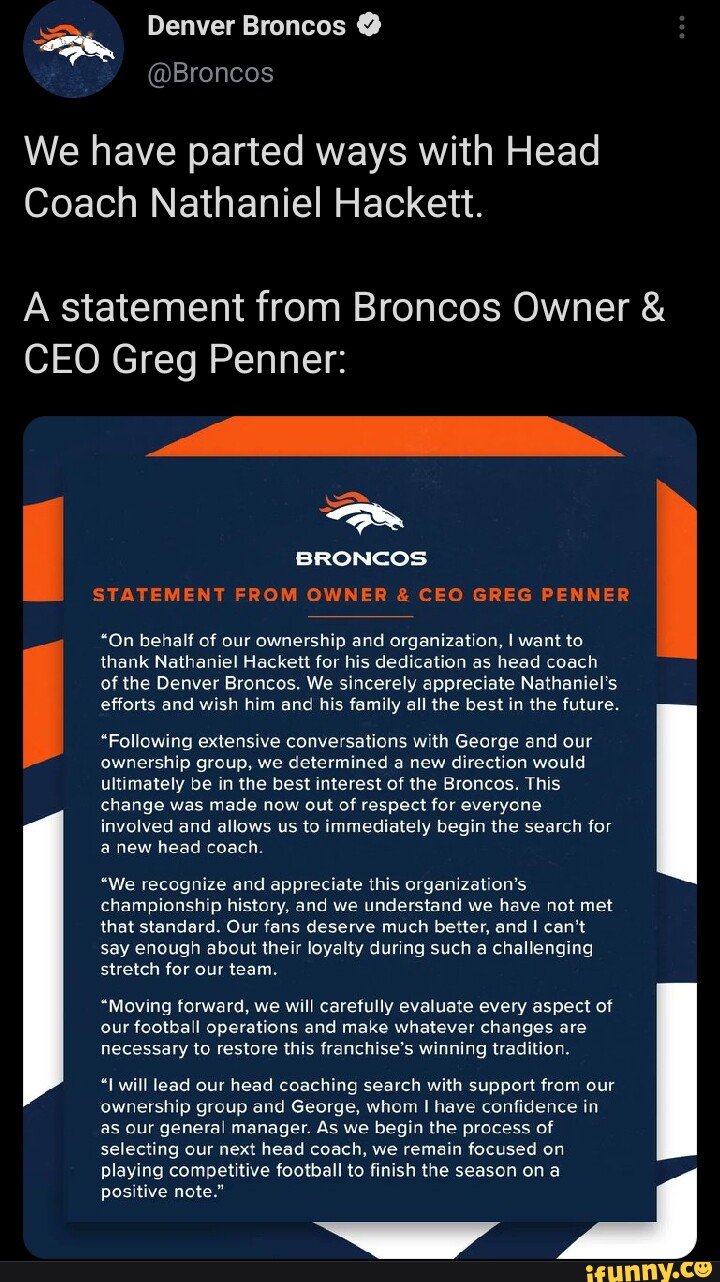 Denver Broncos  NFL Football Operations