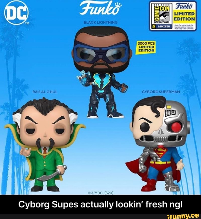 BLACK LIGHTNING
Cyborg Supes actually lookin' fresh ngl - Cyborg Supes actually lookin’ fresh ngl