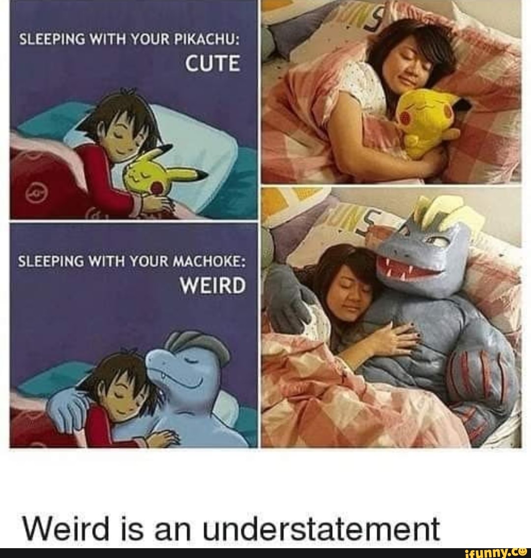 Sleeping with machoke