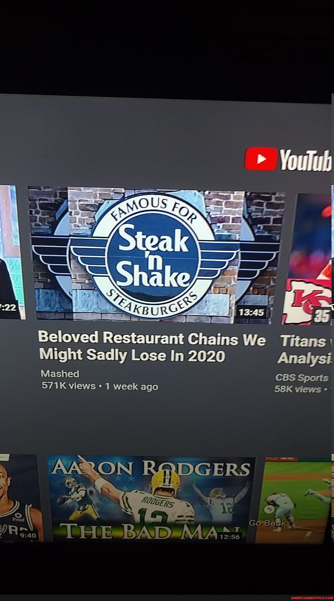 Beloved Restaaranit Chaine We Titans
Might Sadly Lose In 2020
Mashed
571K views - 1 week ago
Analysi
CBS Sports views