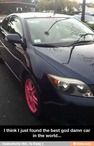 I think I just found the best god damn car - I think I just found the best god damn car in the world...