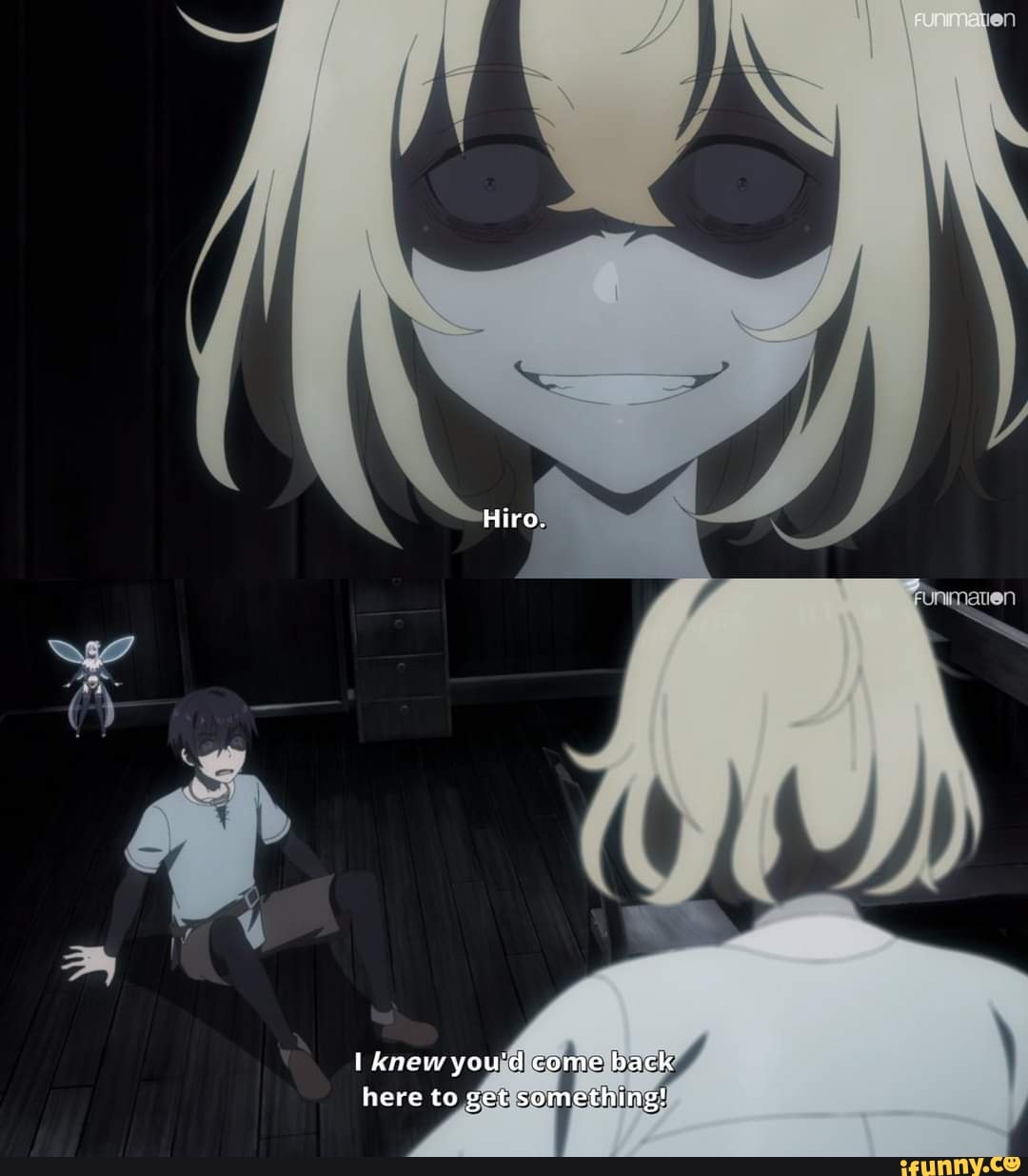 Hiro.
knew you'd come back here to get something!