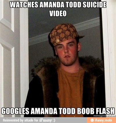 WATCHES AMANDA TODD SUICIDE
GOOGIES AMANDA TODD B00