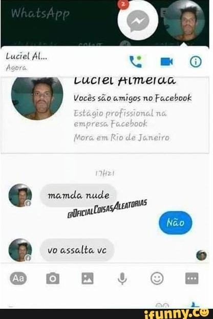 Vocês são amigos Facebook
arcu