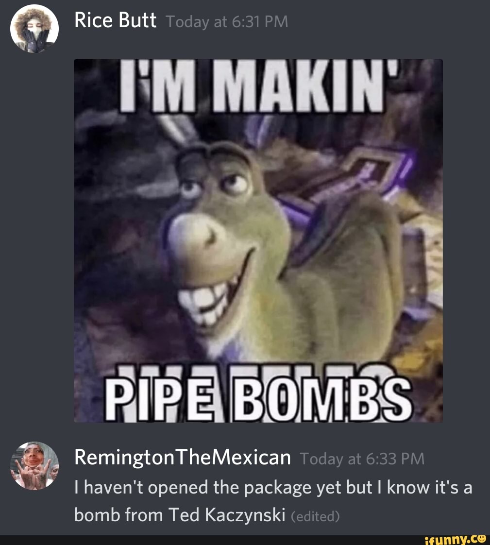 Dick too bomb meme