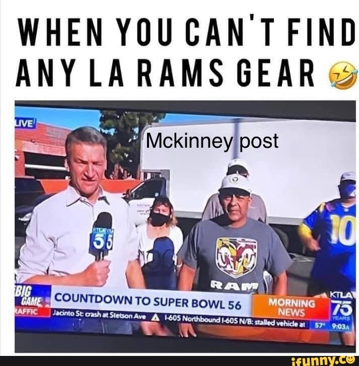 WHEN YOU CAN T FIND ANY LA RAMS BEAR Mekinney post & j COUNTOOUN TO SUPER -  iFunny Brazil