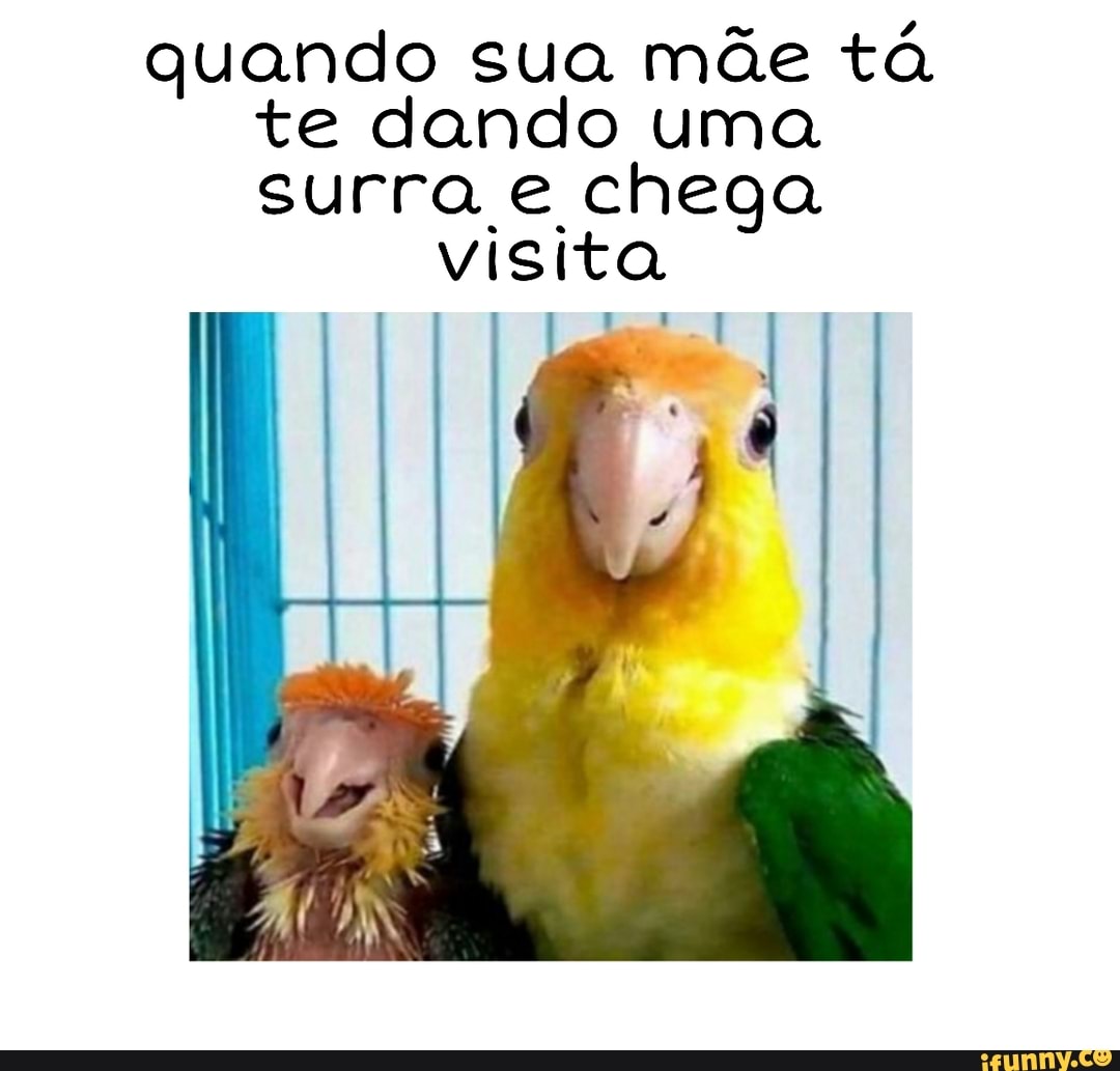quando sua mãe tá
te dando uma
surra e chega visita