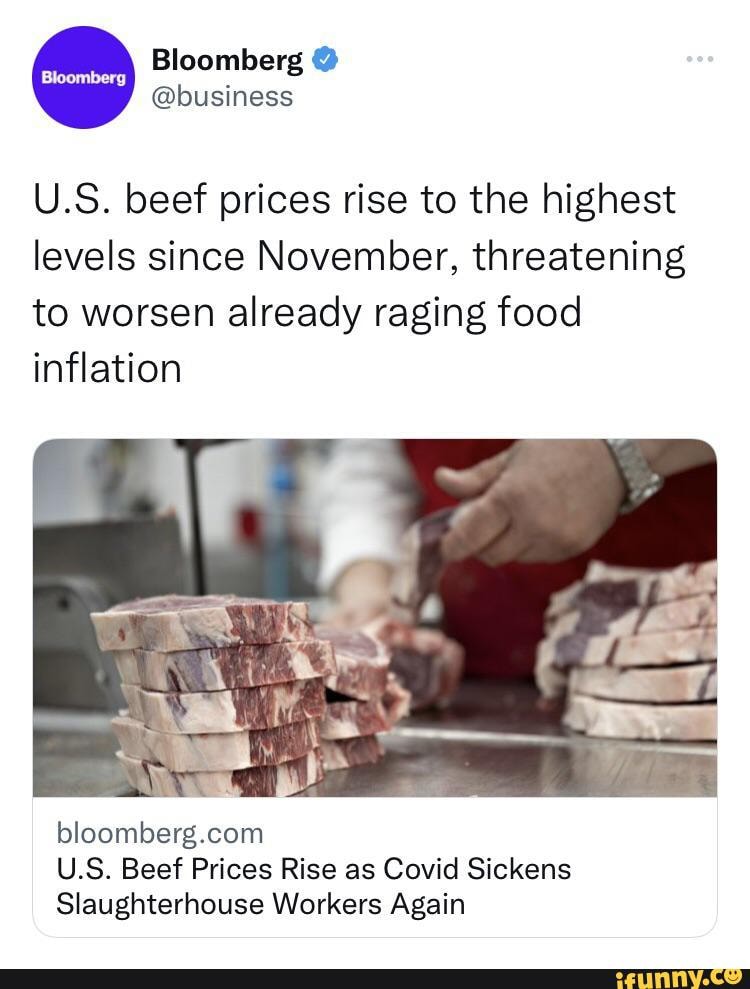 Bloomberg business U.S. beef prices rise to the highest levels since