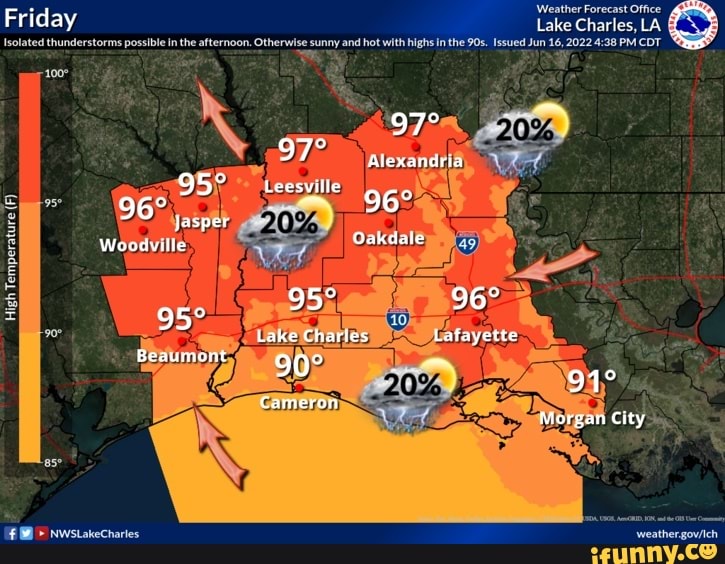 Weather Forecast Office Isolated thunderstorms possible n the afternoon