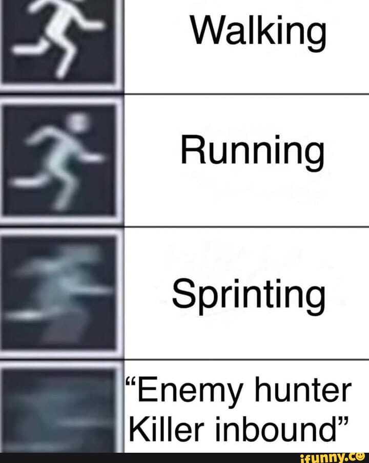 "Enemy hunter
Killer inbound"