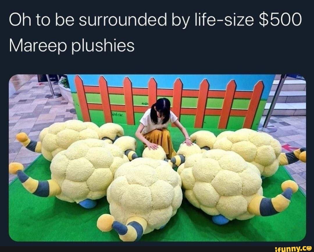 Life size hot sale mareep