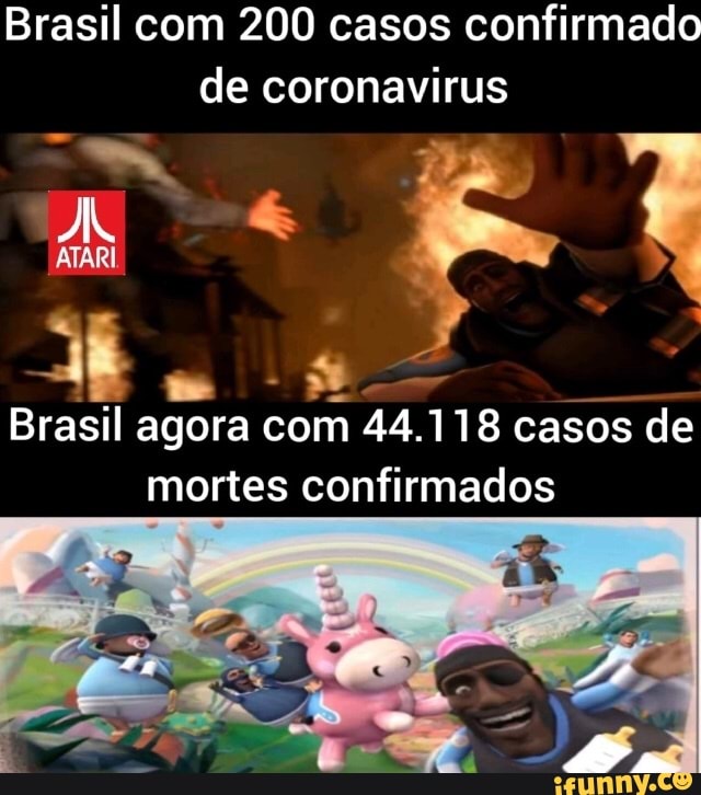 Brasil com 200 casos confirmado
a coronavirus
Brasil agora
o 44.118 casos de
mortes confirmados