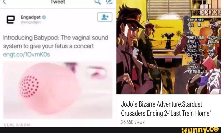 Jojo S Bizarre Adventure Stardust Crusaders Ending 2 Last Train Home 5 Ifunny