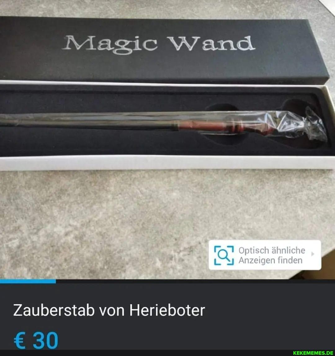 Magic Wand ) Optisch ähnliche Anzeigen finden Zauberstab von Herieboter