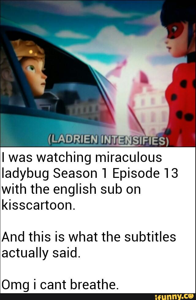 miraculous ladybug season 1 episode 13 english