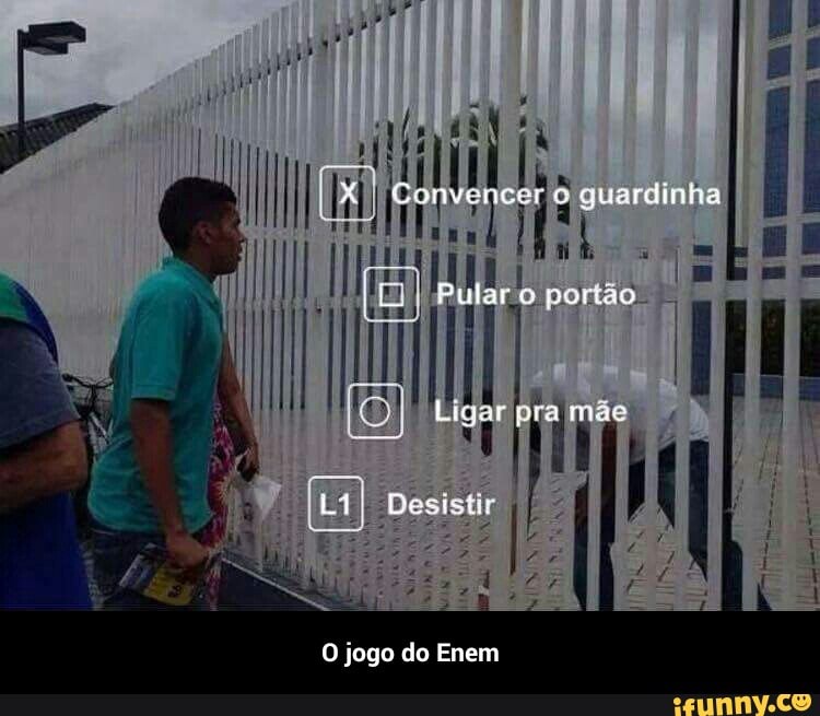 O jogo do Enem