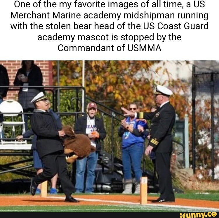 One of the my favorite images of all time, a US Merchant Marine academy ...