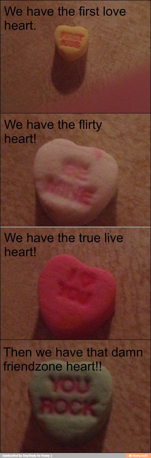 We have the first love
heart.
We have the flirty
We have the true
live
heart!