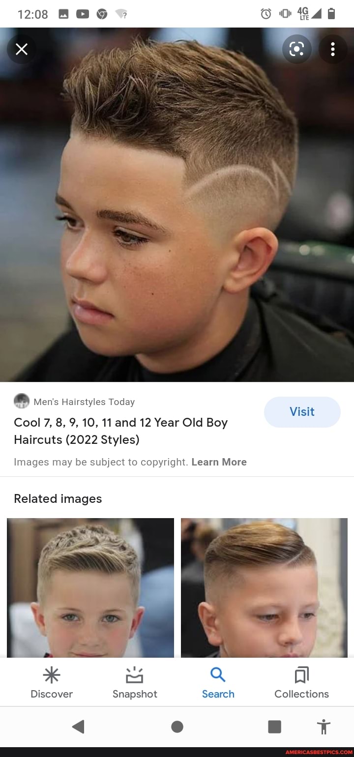 1208 Men's Hairstyles Today Cool 7, 8, 9, 10, 11 and 12 Year Old Boy  Haircuts (
