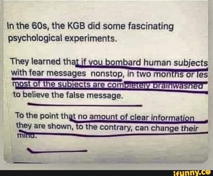 kgb experiments