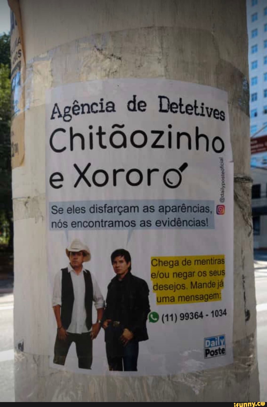 Se eles disfarçam as aparências,
nós encontramos as
evidências! I