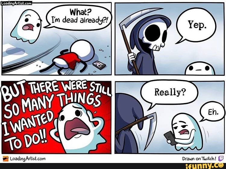 What?
Tm dead already?!