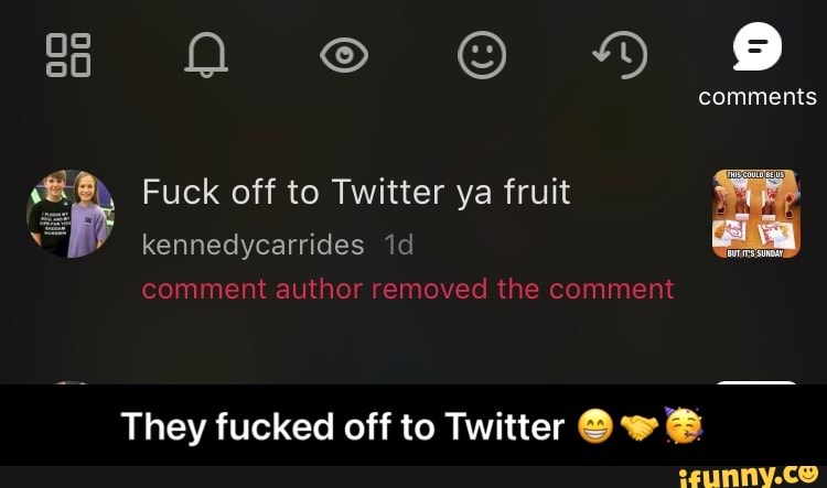 20 HD 9
comments
Fuck off to Twitter ya fruit
kennedycarrides comment author removed the comment
They fucked off to Twitter @ - They fucked off to Twitter ππ€π₯³