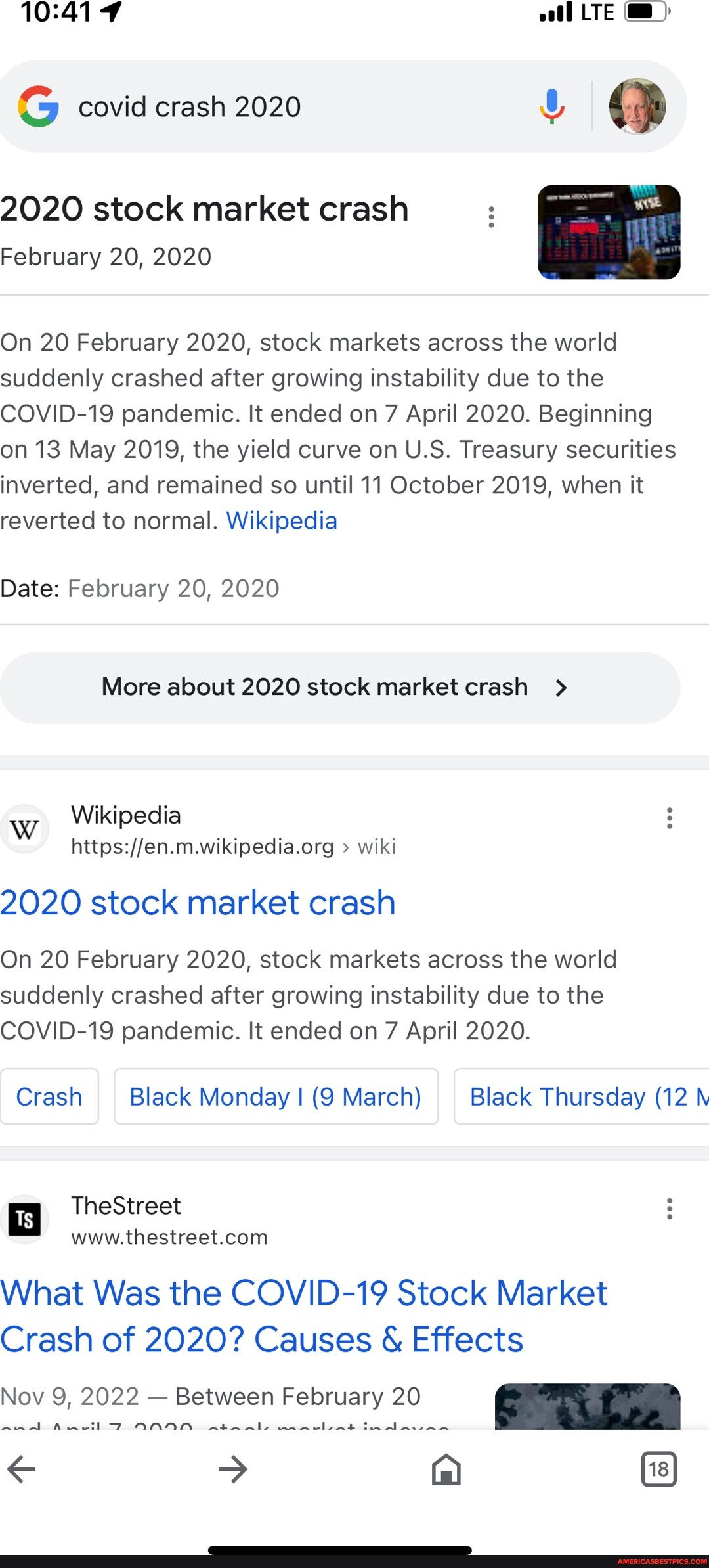 Stock market crash - Wikipedia